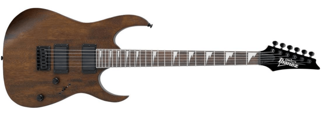 Ibanez Gio GRG121DX Electric Guitar, Walnut Flat by Hoshino