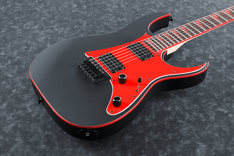 Ibanez GIO RG GRG131DX 6str Electric Guitar - Black Flat by Hoshino