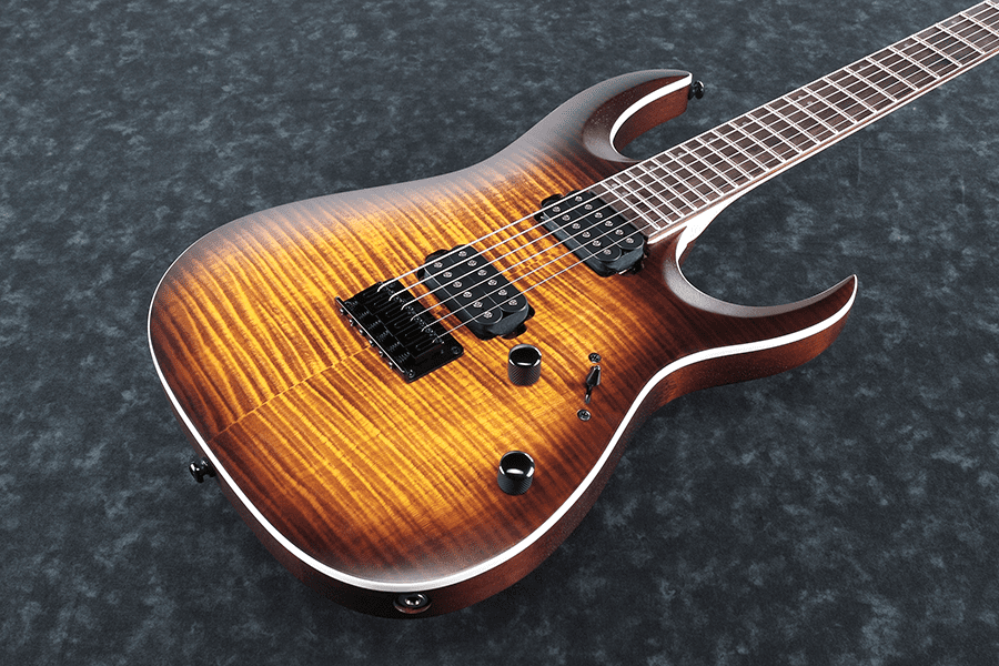 Ibanez RGA Standard RGA42FM - DEF Dragon Eye Burst Flat by Hoshino