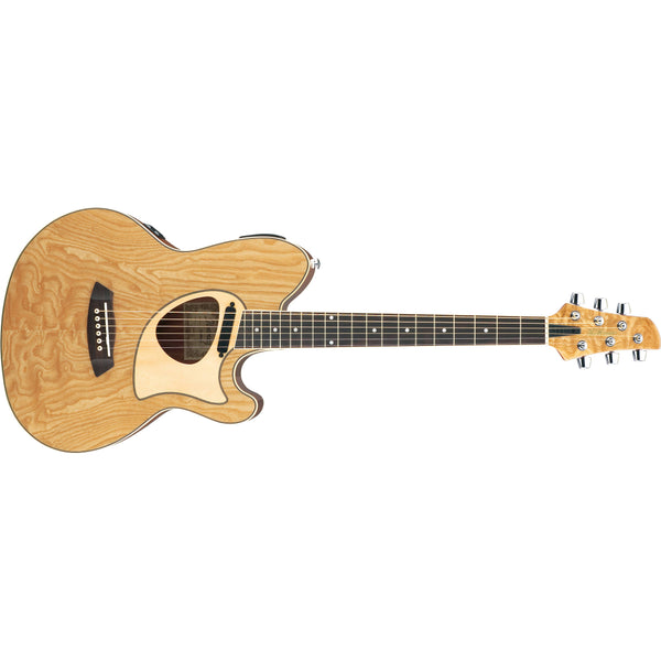 Ibanez Talman TCM50-NT Acoustic/Electric Guitar, Natural