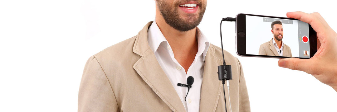 iRig Mic Lav Lavalier Microphone for Smartphones and Tablets by Hal Leonard