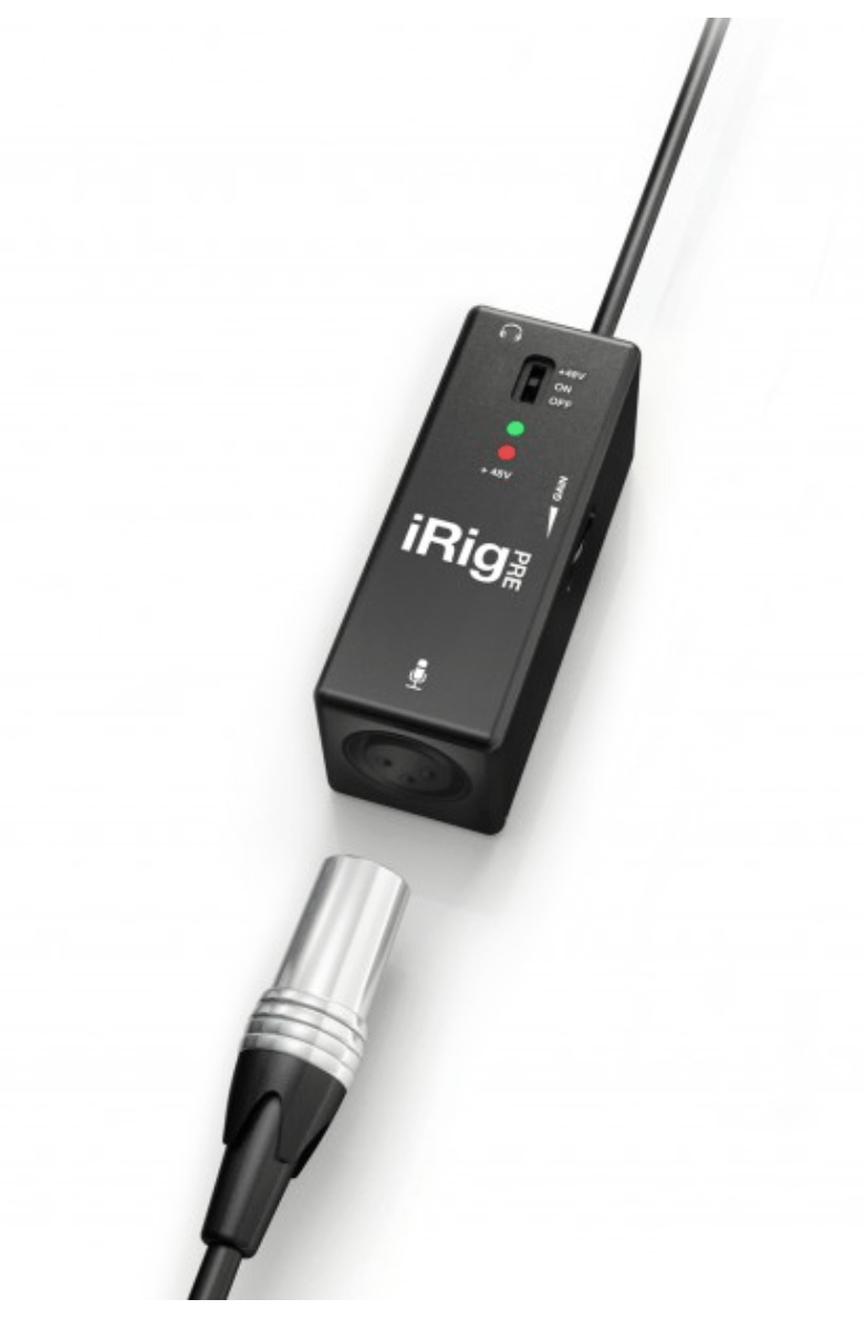 iRig Pre XLR microphone interface for iOS and Android by Hal Leonard