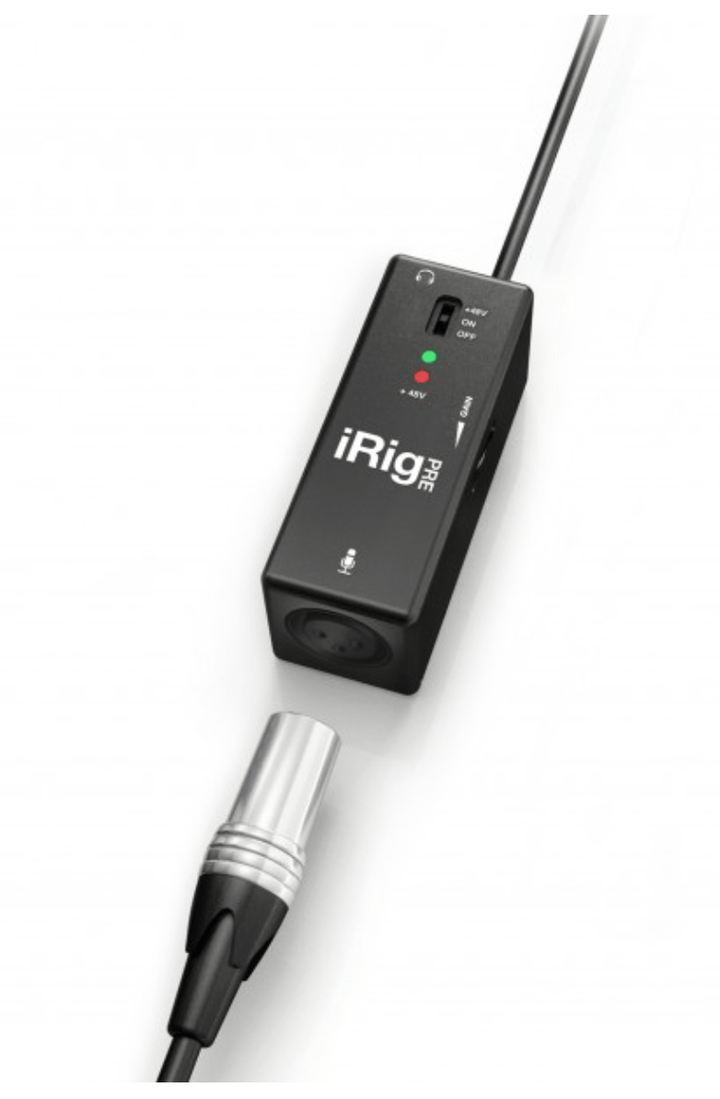 iRig Pre XLR microphone interface for iOS and Android by Hal Leonard