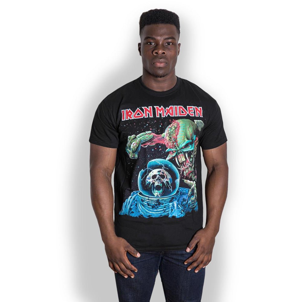 IRON MAIDEN UNISEX T - SHIRT: FINAL FRONTIER ALBUM by Rock Off Trade