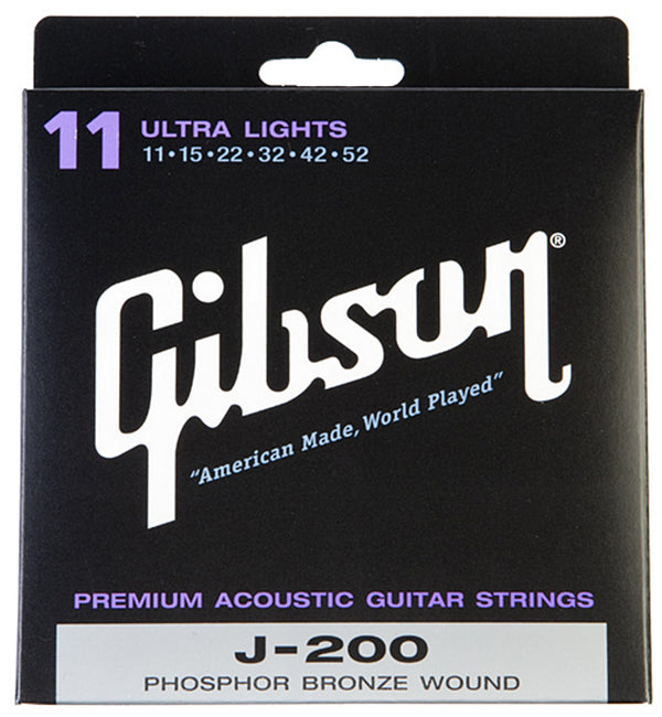 Gibson J-200 Phosphor Bronze Acoustic Strings