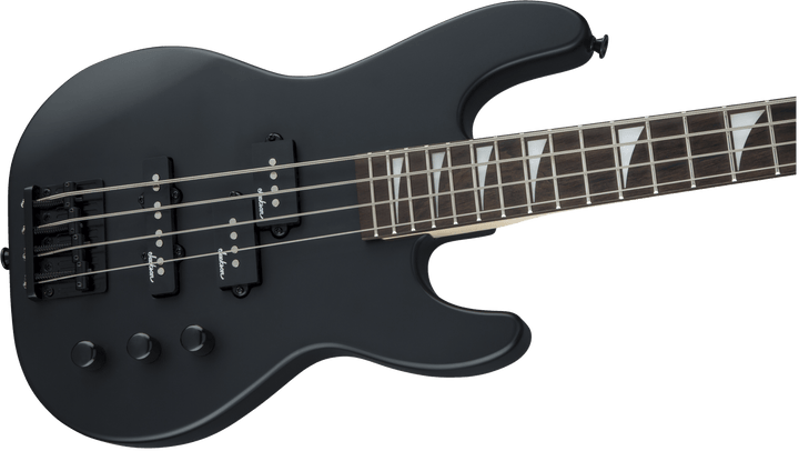 Jackson JS Series Concert™ Bass Minion JS1X, Amaranth Fingerboard, Satin Black by FMIC
