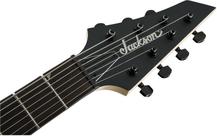Jackson JS Series Dinky® Arch Top JS22 - 7 DKA HT, Amaranth Fingerboard, Satin Black by FMIC