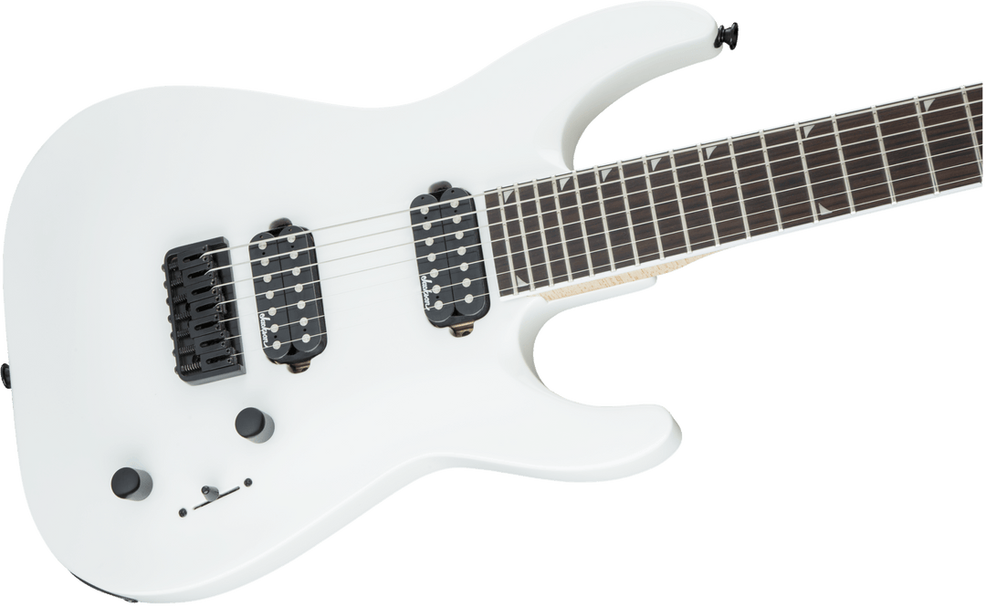 Jackson JS Series Dinky™ Arch Top JS32 - 7 DKA HT, Amaranth Fingerboard, Snow White by FMIC