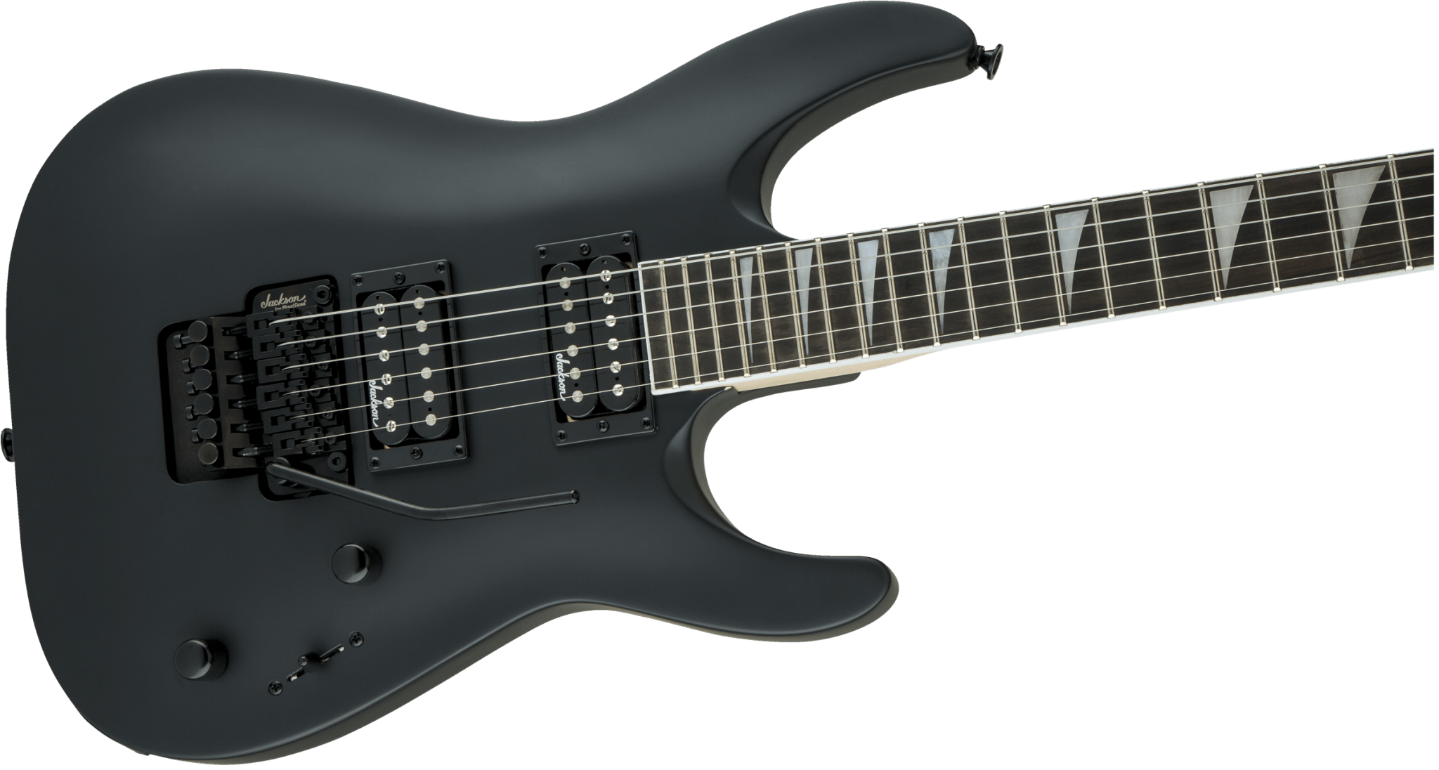 Jackson JS Series Dinky® Arch Top JS32 DKA, Amaranth Fingerboard, Satin Black by FMIC