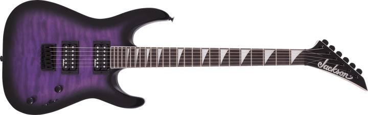 Jackson JS Series Dinky™ Arch Top JS32Q DKA HT, Amaranth Fingerboard, Transparent Purple Burst by FMIC