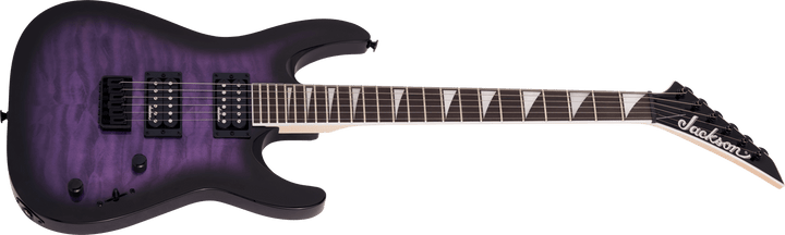 Jackson JS Series Dinky™ Arch Top JS32Q DKA HT, Amaranth Fingerboard, Transparent Purple Burst by FMIC