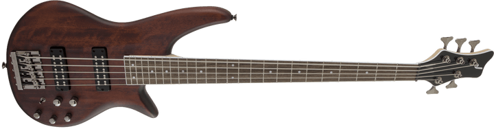 Jackson JS Series Spectra 5 String Bass JS3V, Laurel Fingerboard, Walnut Stain by FMIC
