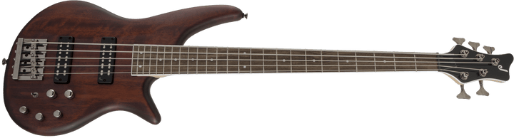 Jackson JS Series Spectra 5 String Bass JS3V, Laurel Fingerboard, Walnut Stain by FMIC