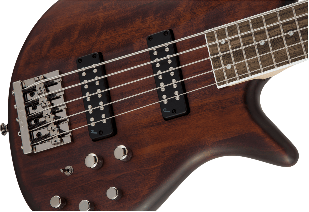 Jackson JS Series Spectra 5 String Bass JS3V, Laurel Fingerboard, Walnut Stain by FMIC