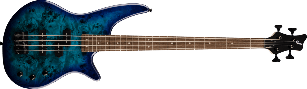 Jackson JS Series Spectra Bass JS2P, Laurel Fingerboard, Blue Burst by FMIC