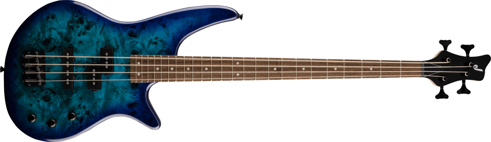 Jackson JS Series Spectra Bass JS2P, Laurel Fingerboard, Blue Burst by FMIC