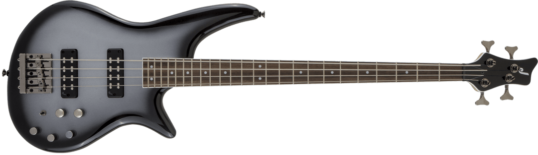 Jackson JS Series Spectra Bass JS3, Laurel Fingerboard, Silverburst by FMIC