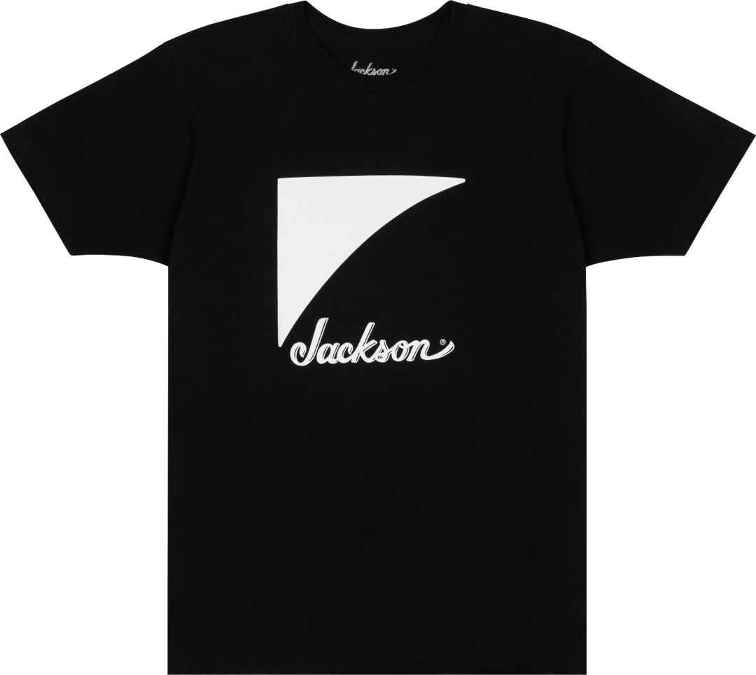Jackson® Shark Fin Logo T-Shirt, Black by FMIC
