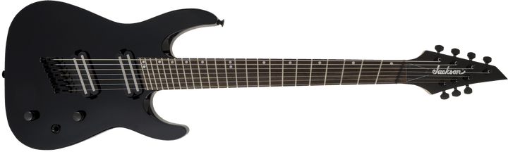 Jackson X Series Dinky® Arch Top DKAF7 MS, Laurel Fingerboard, Multi - Scale, Gloss Black by FMIC