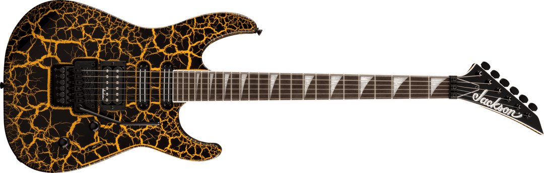 Jackson X Series Soloist™ SL3X DX, Laurel Fingerboard, Yellow Crackle by FMIC