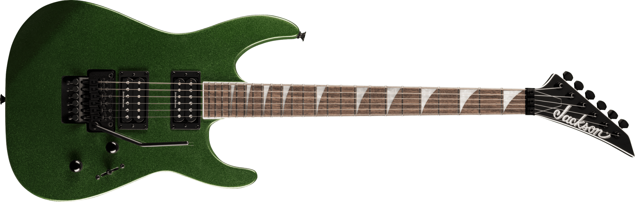 Jackson X Series Soloist™ SLX DX, Laurel Fingerboard, Manalishi Green by FMIC