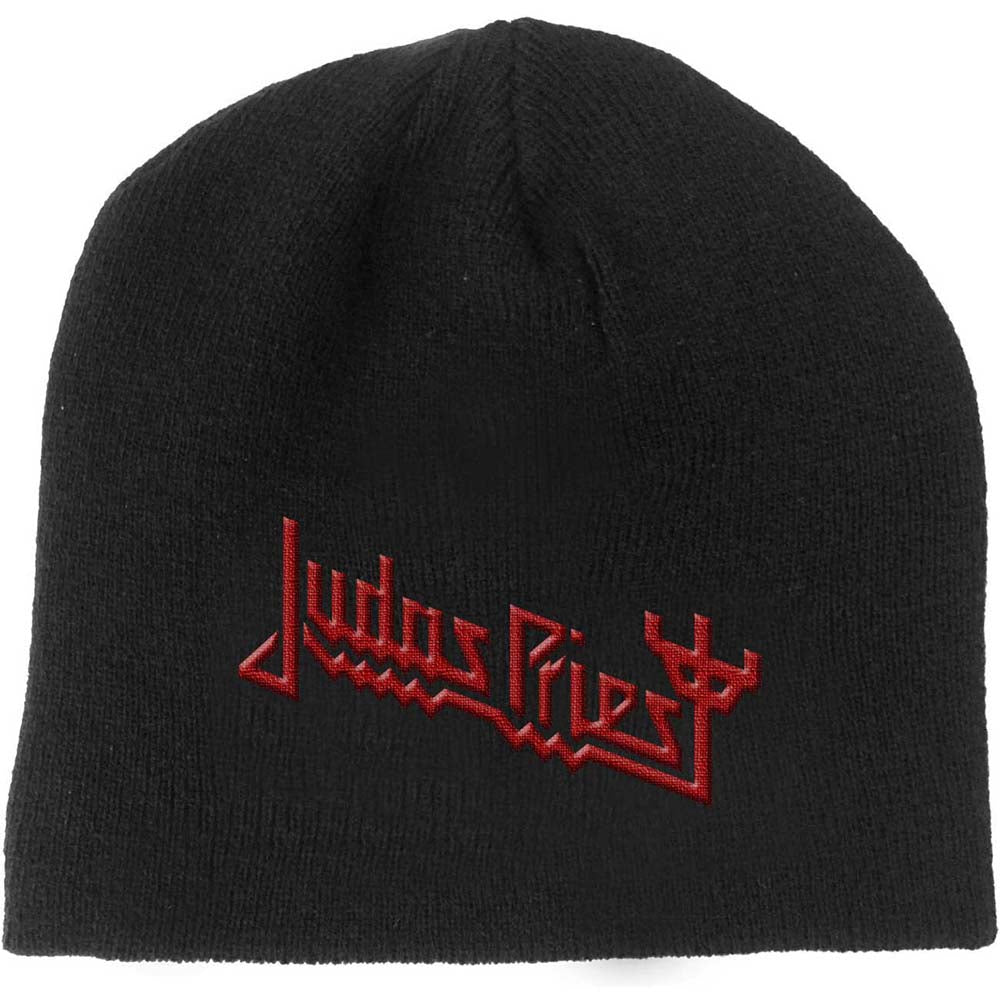 JUDAS PRIEST UNISEX BEANIE HAT: FORK LOGO by Rock Off Trade