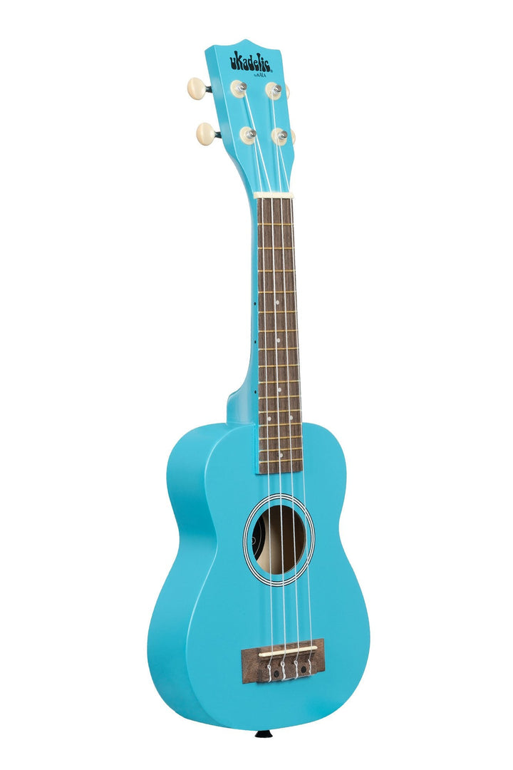 Kala Blue Yonder Ukadelic Soprano Ukulele by Coast Music