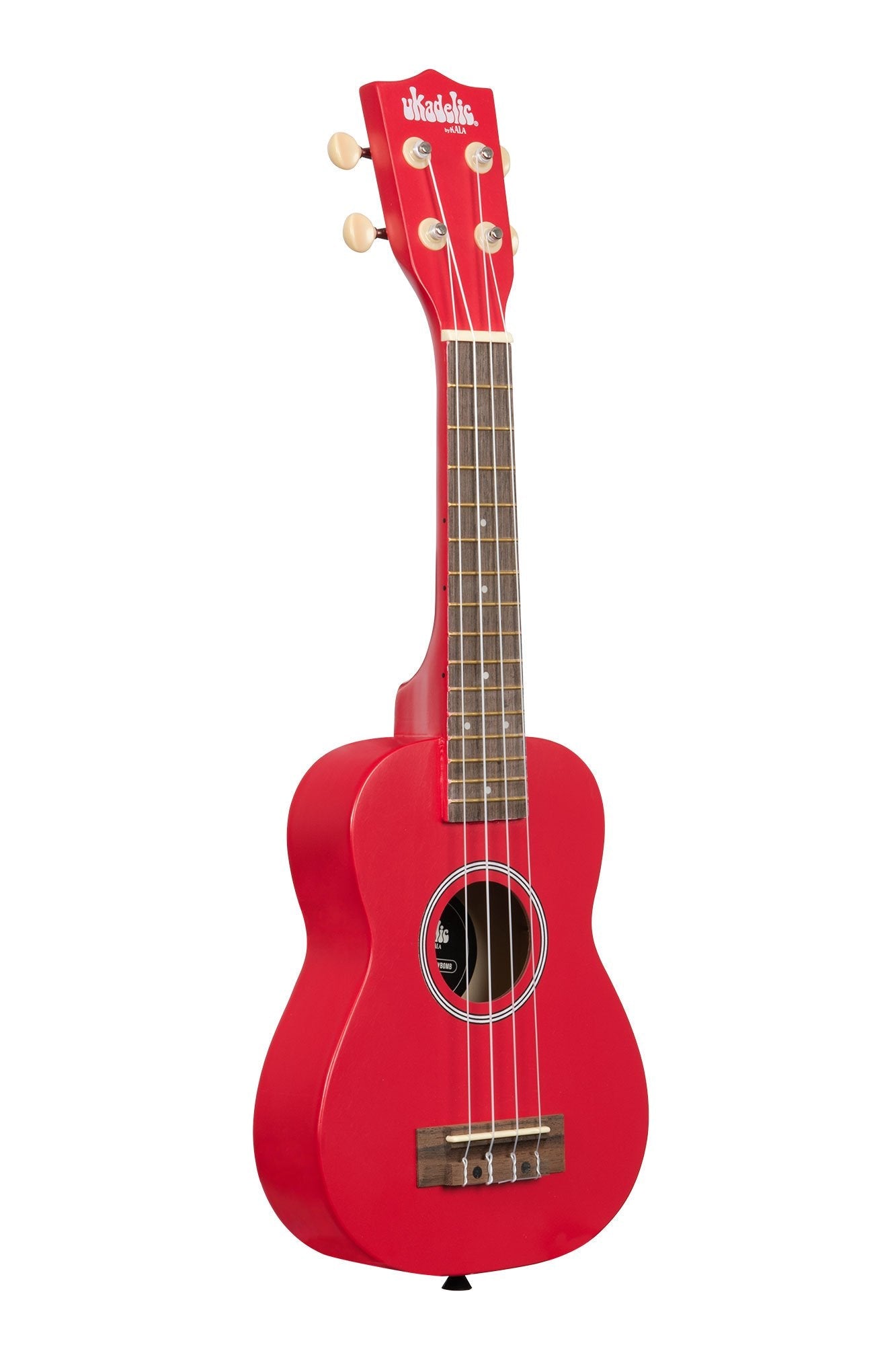 Kala Cherry Bomb Ukadelic Soprano Ukulele by Coast Music