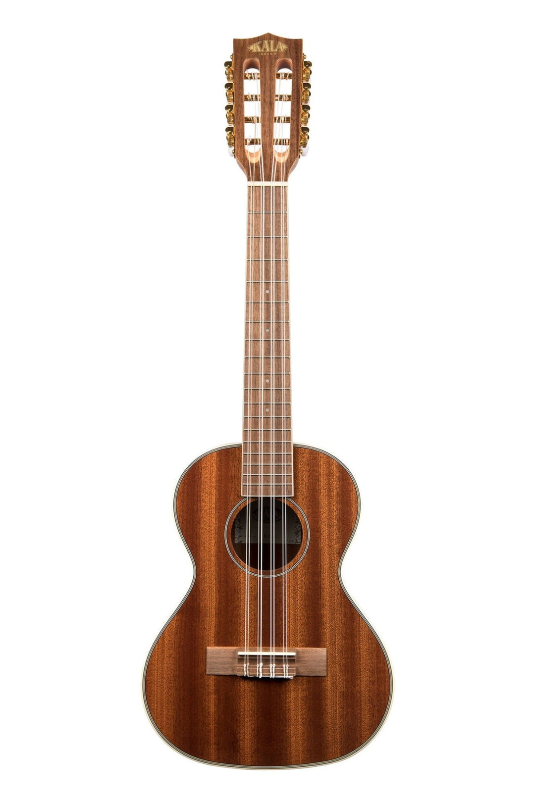 KALA Gloss Mahogany Tenor 8 - String Ukulele by Coast Music