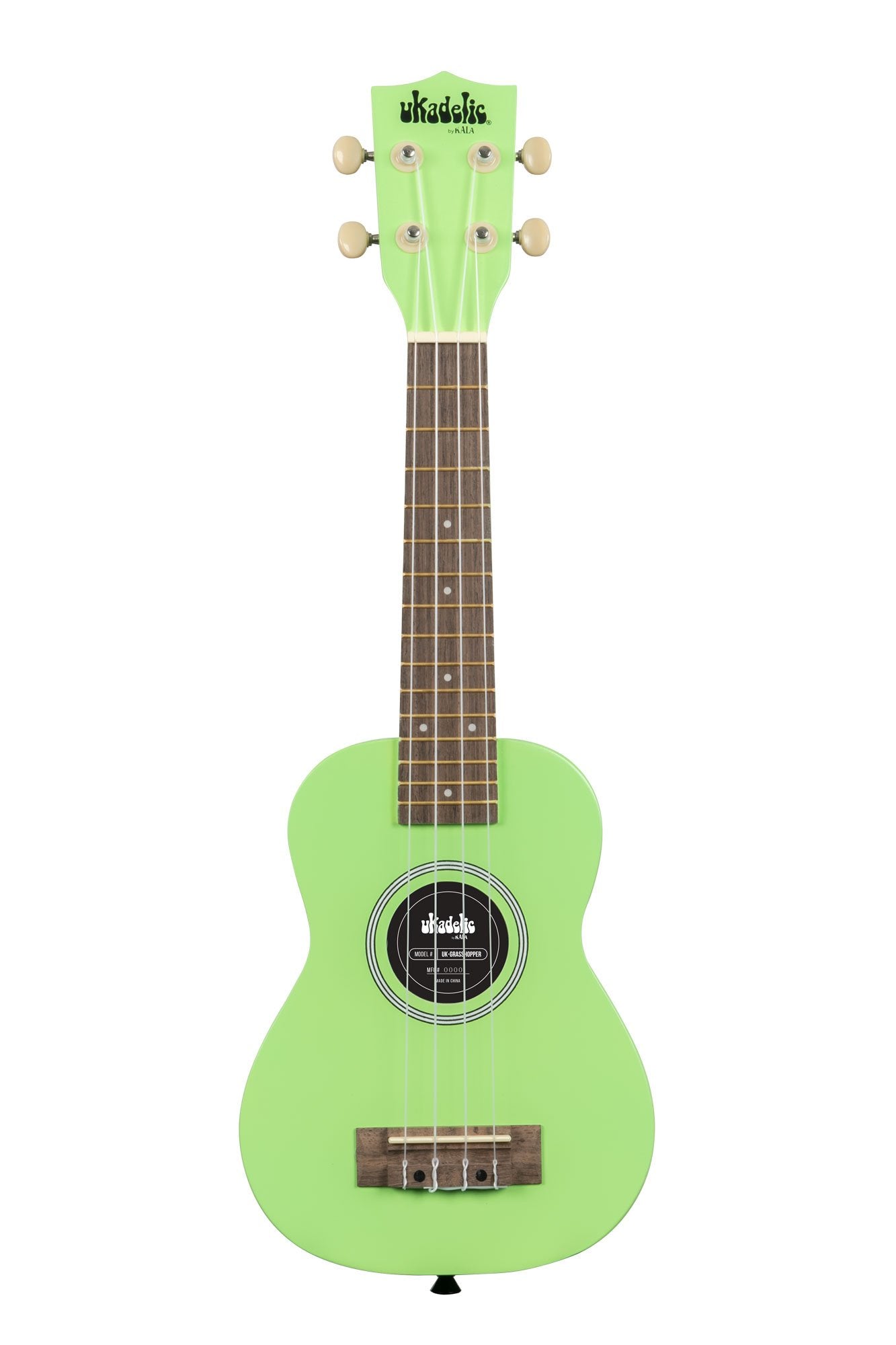 Kala Grasshopper Ukadelic Soprano Ukulele by Coast Music