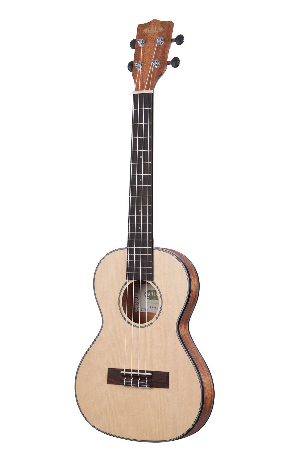 Kala Solid Spruce Travel Tenor by Coast Music