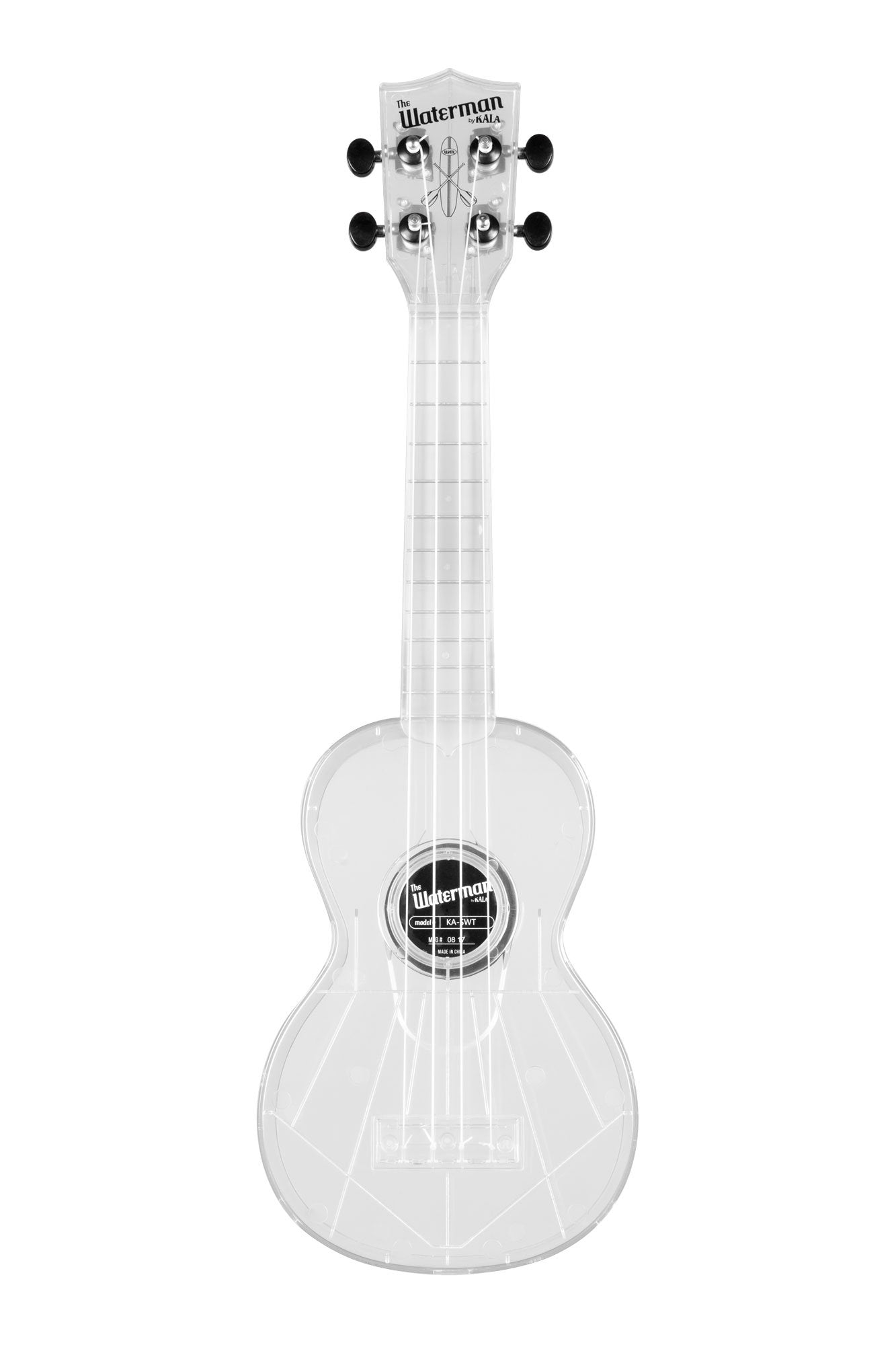 Kala Transparent Ice Soprano Waterman by Coast Music