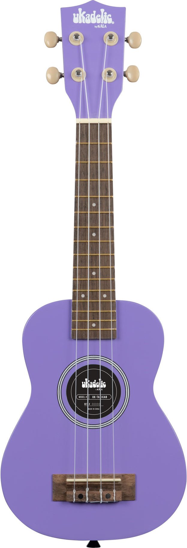 Kala UltraViolet Ukadelic Soprano Ukulele by Coast Music