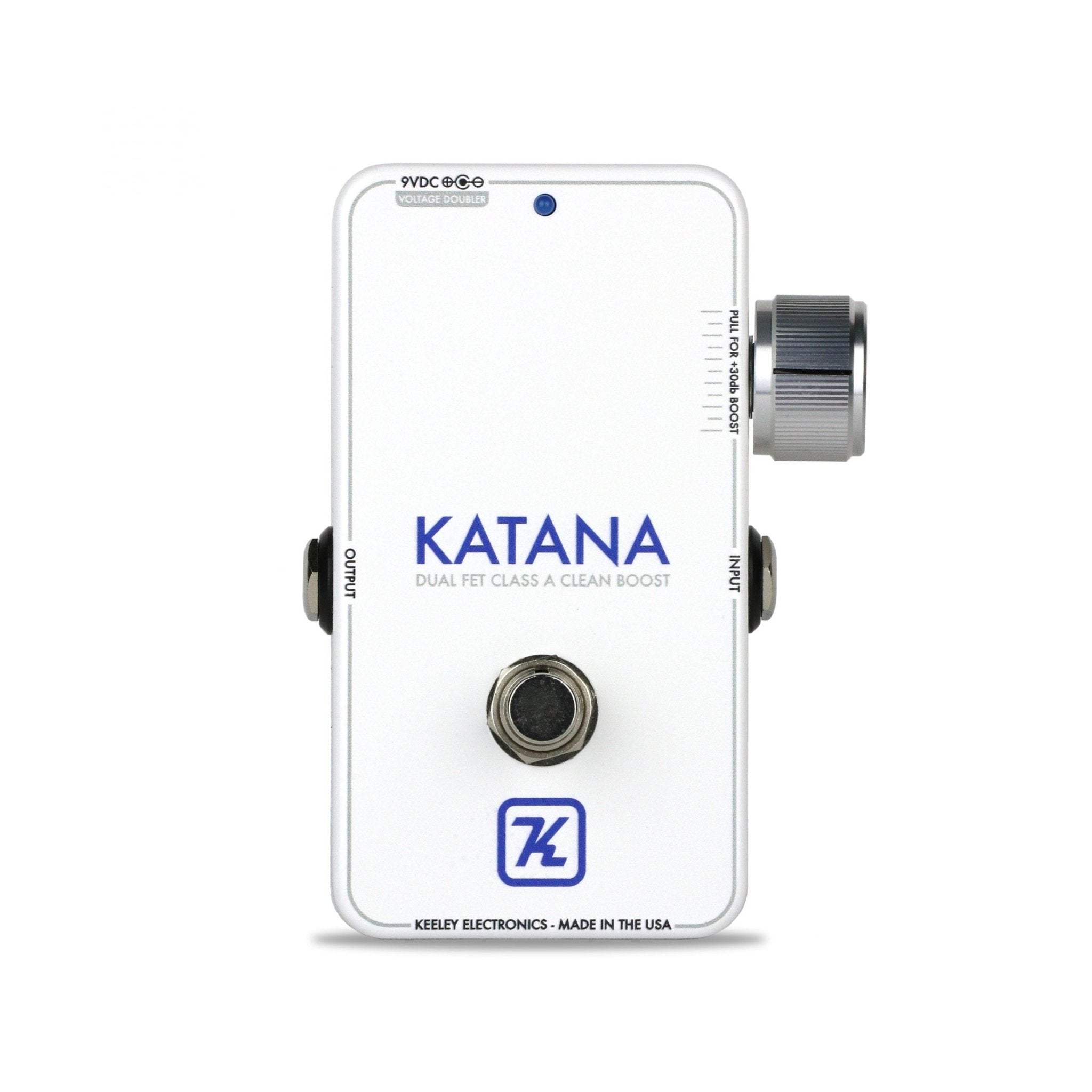 Keeley Clean Boost Pedal Throwback, White Edition by SFM