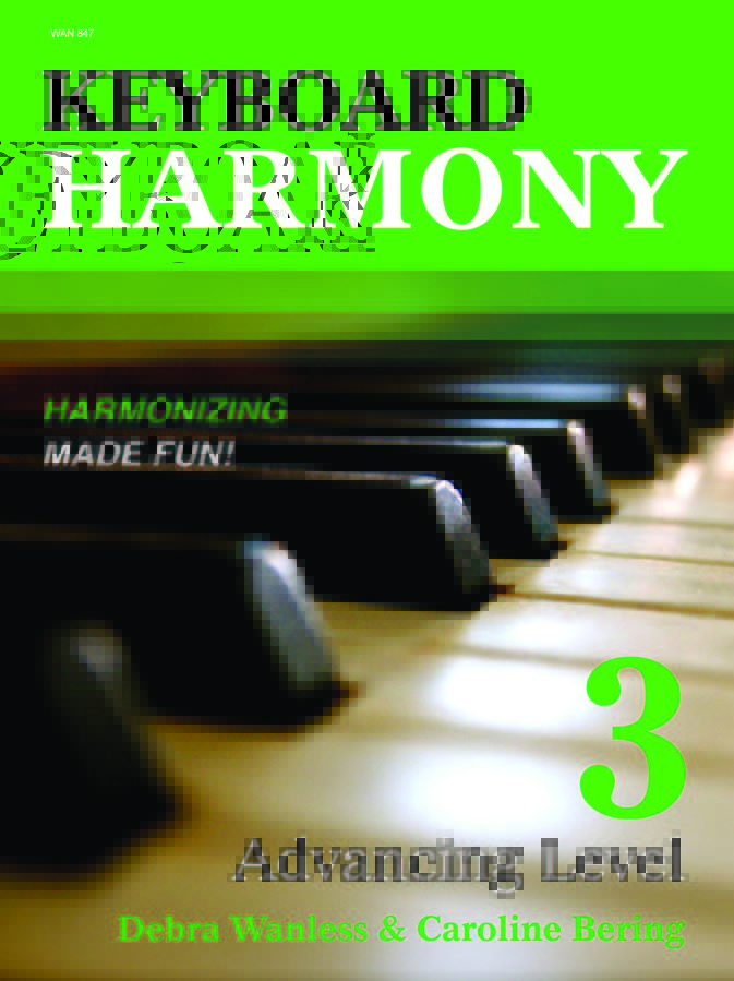 Keyboard Harmony Advancing by Debra Wanless