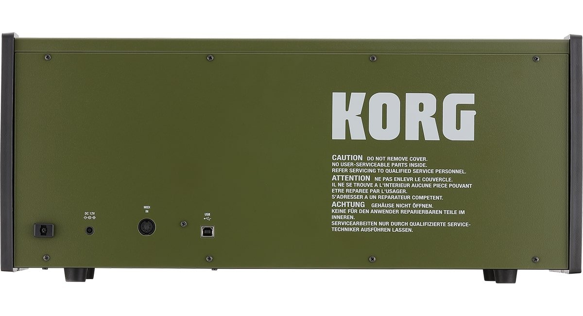 Korg 37 - key Full - size Classic Analog Monosynth, Green by Erikson Music