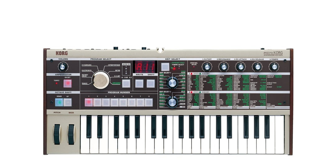 KORG MicroKORG Compact Analog Modeling Synthesizer by Erikson Music