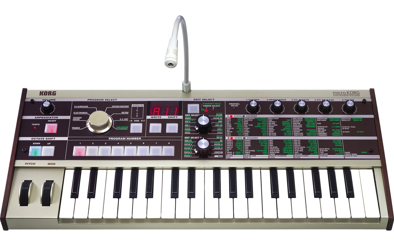KORG MicroKORG Compact Analog Modeling Synthesizer by Erikson Music