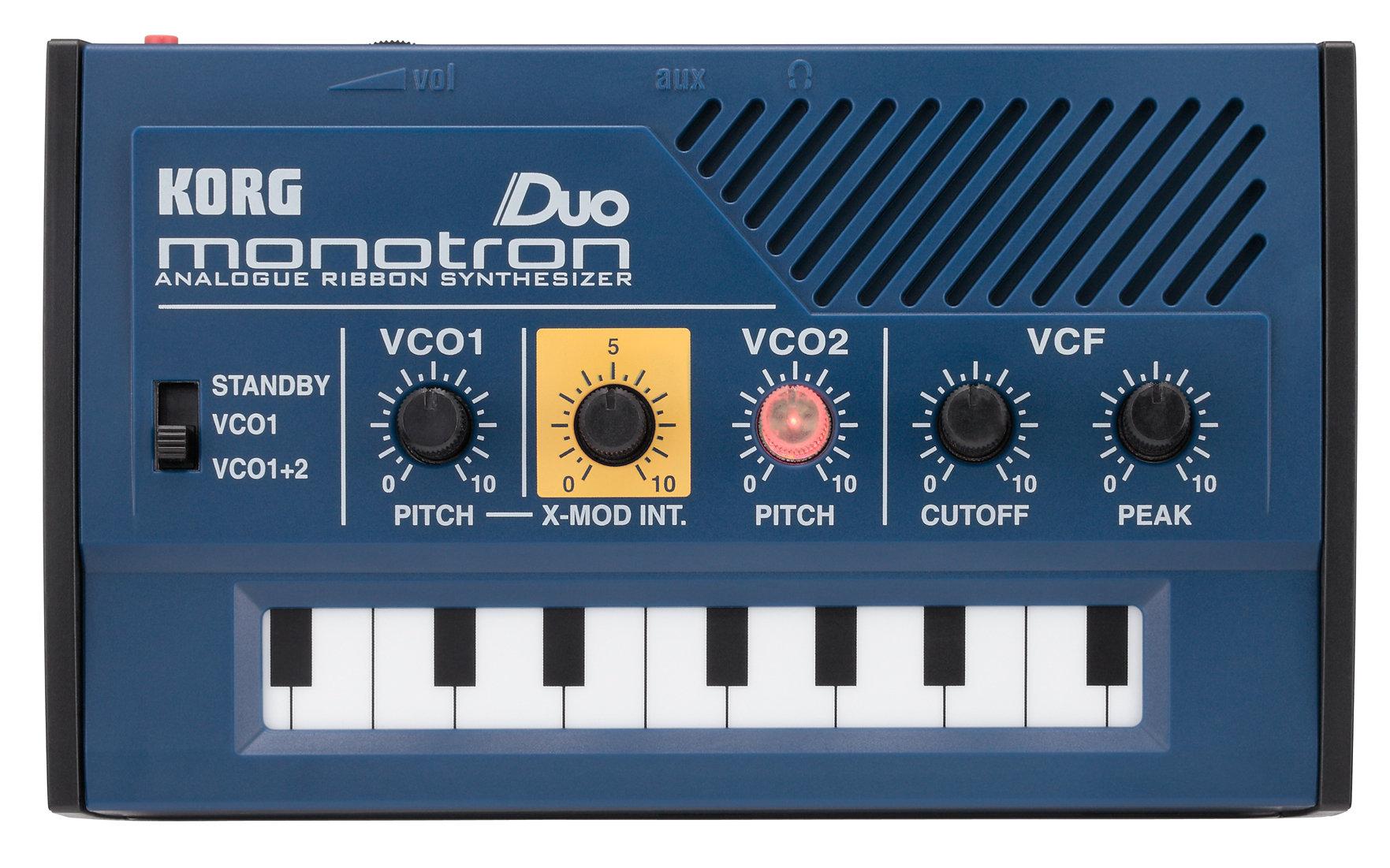 KORG Monotron Duo Analog Ribbon Synthesizer Built In Speaker by Erikson Music
