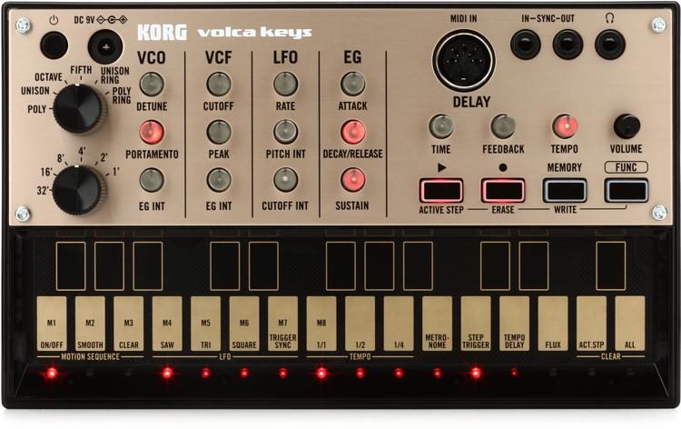 Korg Volca Keys Analog Loop Synthesizer by Korg USA