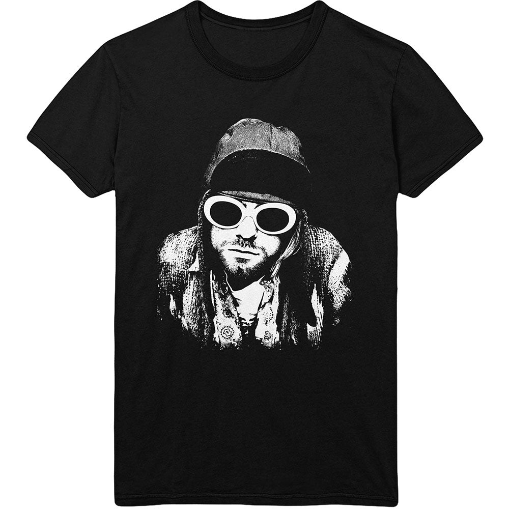 KURT COBAIN UNISEX TEE: ONE COLOUR by Rock Off Trade