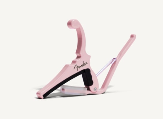 Kyser Fender x Kyser Electric Guitar Capo, Shell Pink by Yorkville