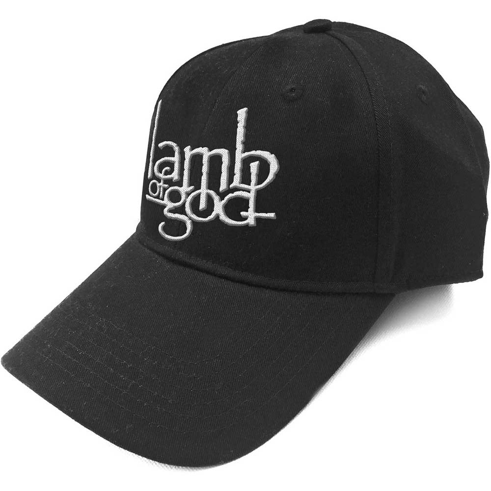 LAMB OF GOD UNISEX BASEBALL CAP: LOGO by Rock Off Trade