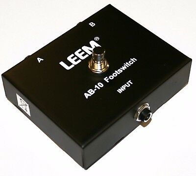 Leem AB - 10 AB Box Footswitch by Coast Music