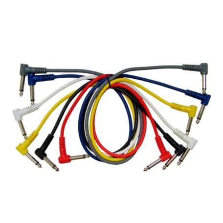 Leem Patch Cable With Gold Plated Phone Plug, 2 - Feet by Coast Music