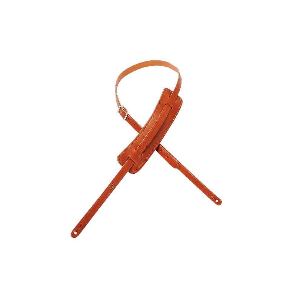 Levy's Classic 50s Veg - Tan Leather Guitar Strap by Levy's Leathers