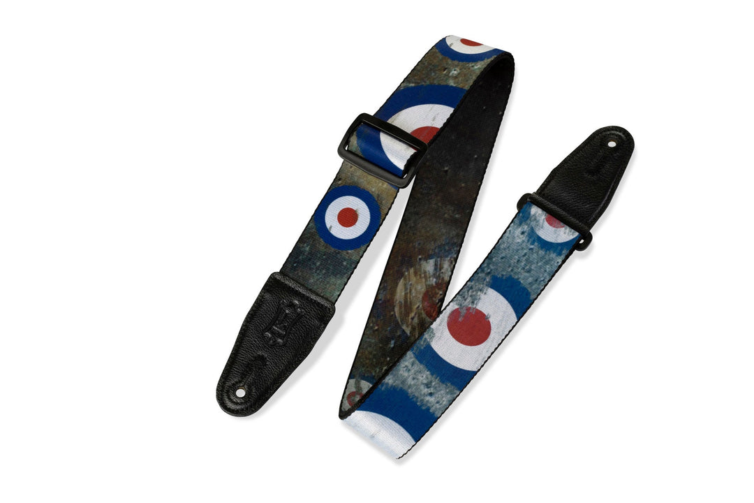 LEVY'S PRINT SERIES Guitar Strap – MPD2 - 005 by Levy's Leathers