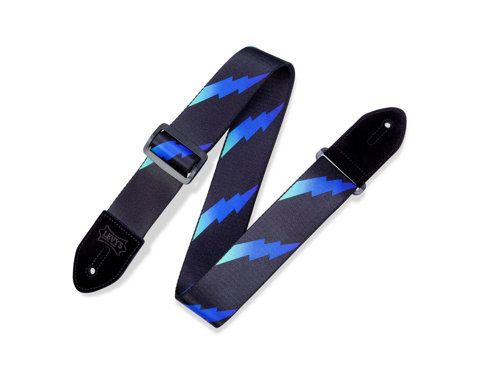 LEVY'S PRINT SERIES Rainbolt Guitar Strap – MPRB2 - 004 by Levy's Leathers