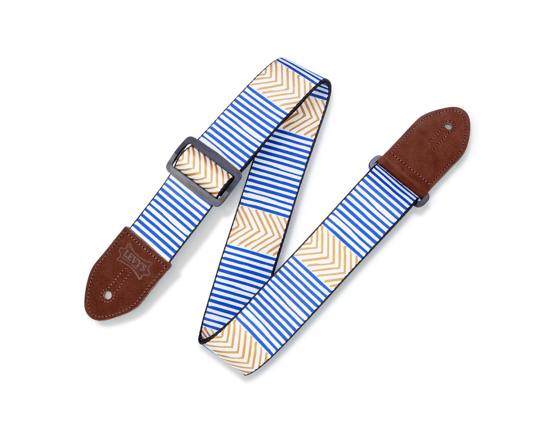 LEVY'S PRINT SERIES Tribal Chevron Guitar Strap – MP2TC - 002 by Levy's Leathers