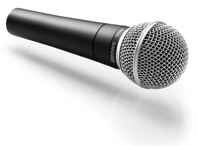 Shure SM58-LC Microphone, No Cable